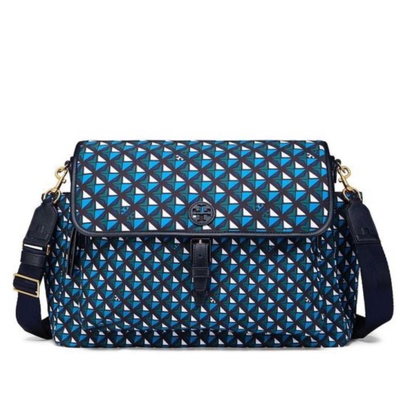 tory burch scout nylon diaper bag